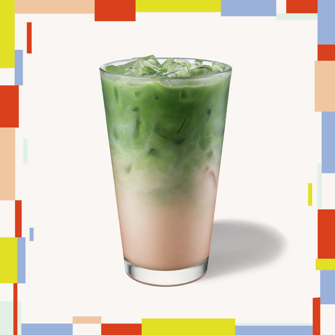 Jasmine Clementine Pure Matcha Latte ​-Cold-Tall